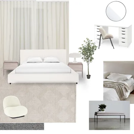 Serene Bedroom Interior Design Mood Board by Myamya on Style Sourcebook