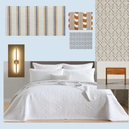 Violet Street - Guest Bed 2 Interior Design Mood Board by janelle@edwardsspear.com on Style Sourcebook