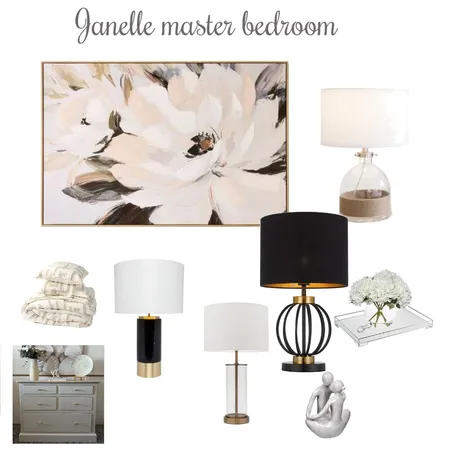 Janelle McLeod Master Bedroom Interior Design Mood Board by Ledonna on Style Sourcebook