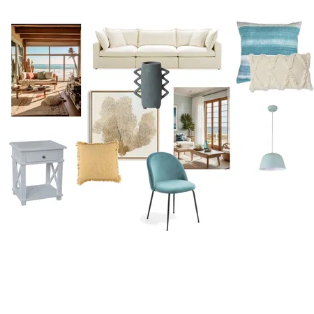 Coastal Split Complementary Interior Design Mood Board by mwoods on Style Sourcebook