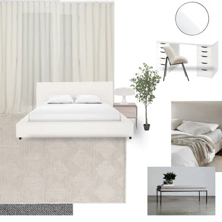 Serene Bedroom Interior Design Mood Board by Myamya on Style Sourcebook