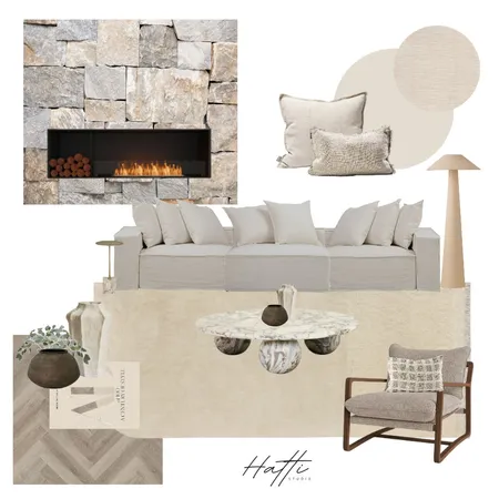 Luxe Living Interior Design Mood Board by Hatti Interiors on Style Sourcebook