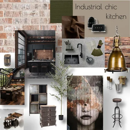 industrial kitchen Interior Design Mood Board by morrissheryn1@gmail.com on Style Sourcebook