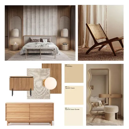 JAPANDI STYLE BEDROOM Interior Design Mood Board by vaishnavi adenkiwar on Style Sourcebook