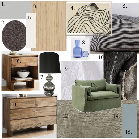 Master Bedroom Assignment 10 Interior Design Mood Board by jominnaclancy@gmail.com on Style Sourcebook