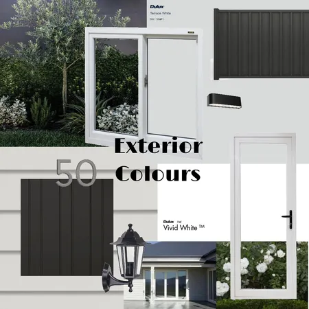 Exterior Colour Ideas Interior Design Mood Board by ChloeFowler on Style Sourcebook