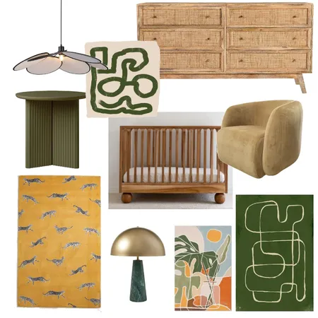 Nursery Interior Design Mood Board by Jamie Mitrovic on Style Sourcebook