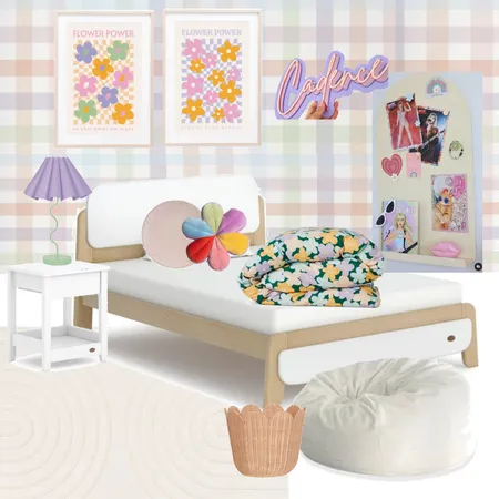 8 Year Old's Bedroom Glow Up Interior Design Mood Board by samantha@bestinbeds.com.au on Style Sourcebook