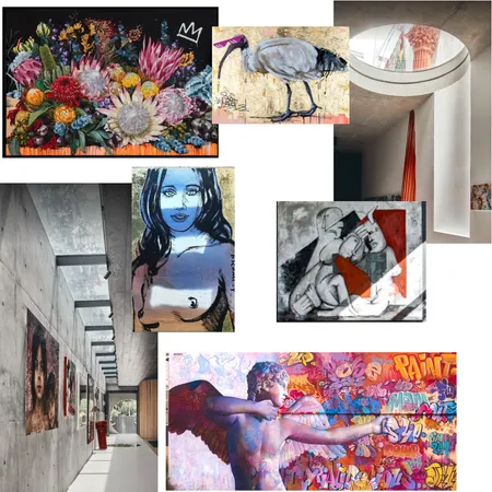 Lighting and Artwork Interior Design Mood Board by Eve Camillia on Style Sourcebook