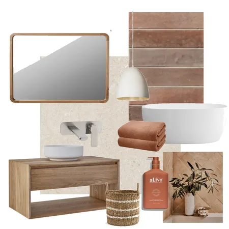 Bathroom Interior Design Mood Board by Habitat Colour and Design on Style Sourcebook