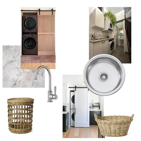 Compact laundry Interior Design Mood Board by kate@kkinteriors.com.au on Style Sourcebook