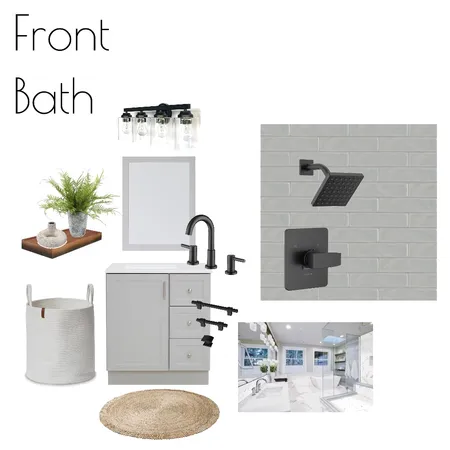 Hogan Front Bath Interior Design Mood Board by Stephsdesignbook on Style Sourcebook