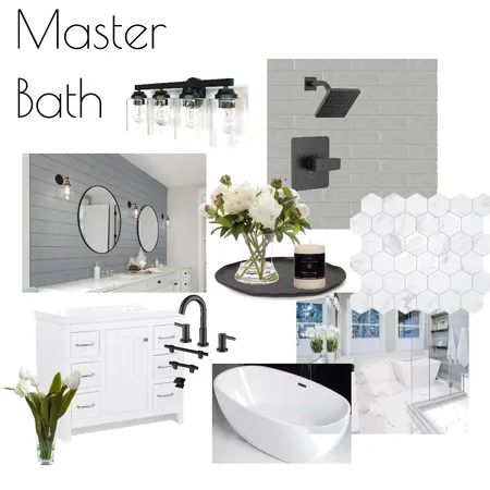 Hogan Master Bath Interior Design Mood Board by Stephsdesignbook on Style Sourcebook