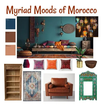 Myriad Moods of Morocco Interior Design Mood Board by MelanieGladstone on Style Sourcebook