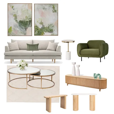 Karen's Living Area Interior Design Mood Board by Styling Homes on Style Sourcebook