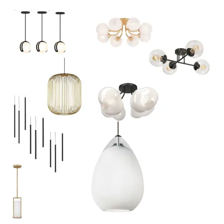 Lighting Options Interior Design Mood Board by Lauren Fillmore on Style Sourcebook