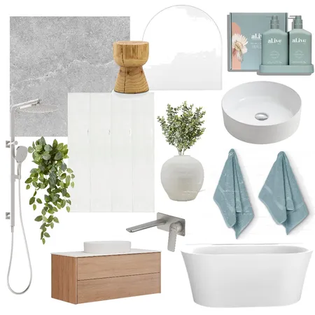 Main Bathroom Interior Design Mood Board by thebbuild_ on Style Sourcebook