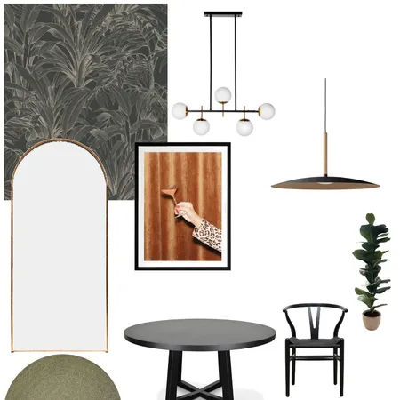 blak Interior Design Mood Board by Debz West Interiors on Style Sourcebook