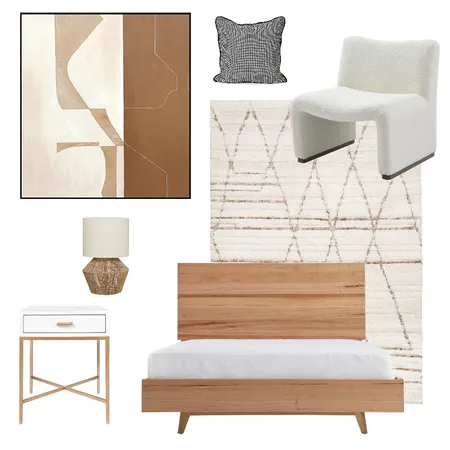 Mood board bedroom Interior Design Mood Board by Alli Marchant on Style Sourcebook