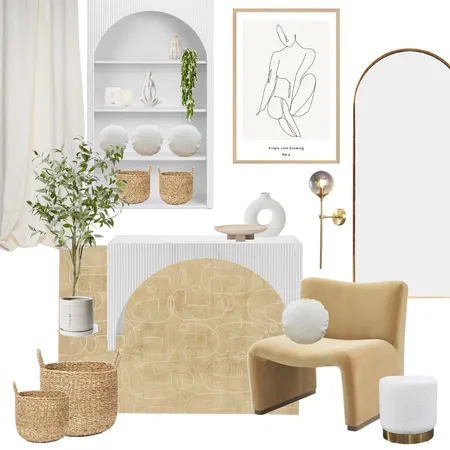 neutral workspace Interior Design Mood Board by The Ginger Stylist on Style Sourcebook