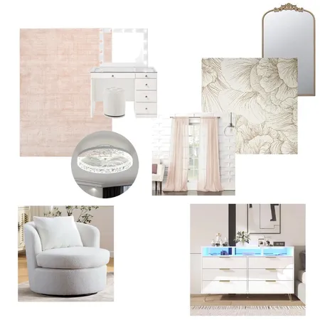 Girls room Interior Design Mood Board by klo1221 on Style Sourcebook