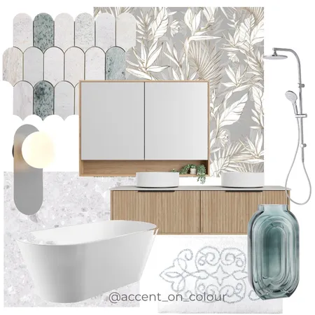 Bathroom Beauty Interior Design Mood Board by Accent on Colour on Style Sourcebook