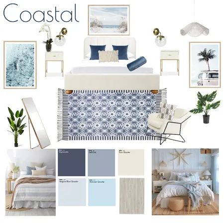 Coastal bedroom Interior Design Mood Board by Amitydp on Style Sourcebook