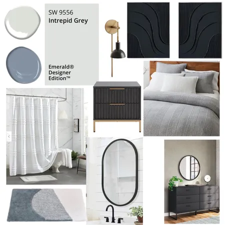Johnny master bed and bath Interior Design Mood Board by haileyrowe on Style Sourcebook