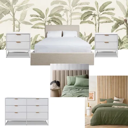 bedroom botanical Interior Design Mood Board by Danielahomedesign on Style Sourcebook