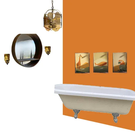 Bathroom Concept Board: All second hand goods Interior Design Mood Board by Suebedoo on Style Sourcebook