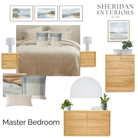 BAKER - Master Bedroom Interior Design Mood Board by Sheridan Interiors on Style Sourcebook