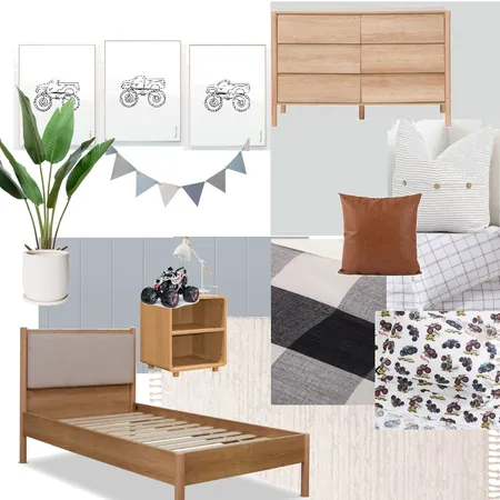 Bodhi's bedroom Interior Design Mood Board by mrsjharvey@outlook.com on Style Sourcebook