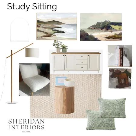 BAKER Study Sitting Interior Design Mood Board by Sheridan Interiors on Style Sourcebook