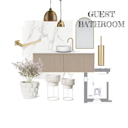 GUEST BATHROOM Interior Design Mood Board by smsma99 on Style Sourcebook