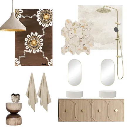 Bathroom Pompeii Interior Design Mood Board by alanaevans on Style Sourcebook