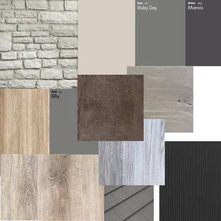 warmes Haus mit vverwittertem Holz Interior Design Mood Board by keiehm on Style Sourcebook