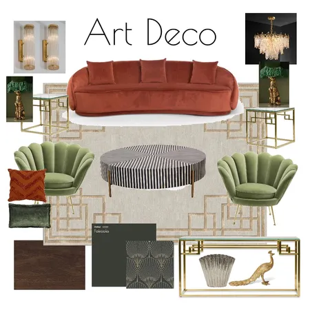 Art Deco Interior Design Mood Board by Valeria on Style Sourcebook