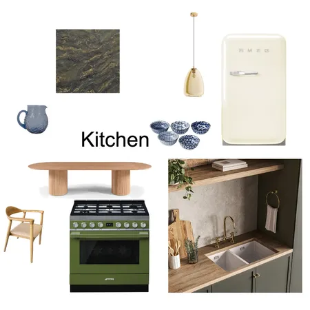 kitchen Interior Design Mood Board by willow.veldhoven@lindisfarne.nsw.edu.au on Style Sourcebook