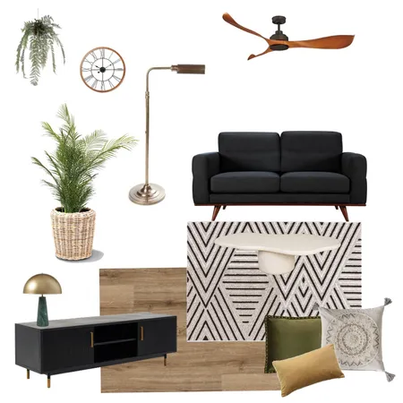 Daniel's Living room Interior Design Mood Board by Yuka Ishikawa on Style Sourcebook