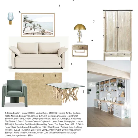 Work and stay Interior Design Mood Board by CHARYA_Design on Style Sourcebook