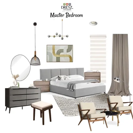 Master Bedroom Interior Design Mood Board by Derick Asiimwe on Style Sourcebook