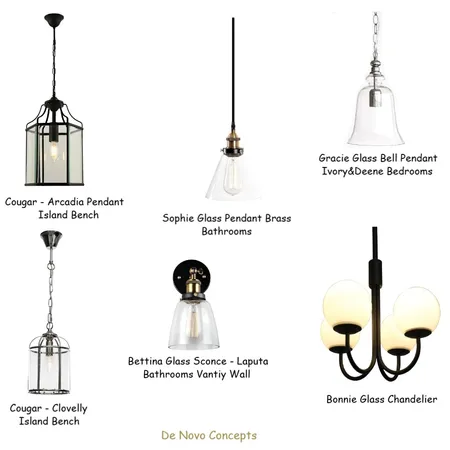 Duncan lighting Interior Design Mood Board by De Novo Concepts on Style Sourcebook
