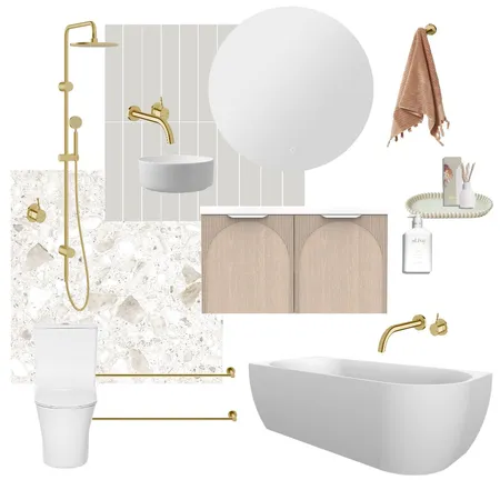 Main Bathroom Renovation Interior Design Mood Board by White Soul Studio on Style Sourcebook