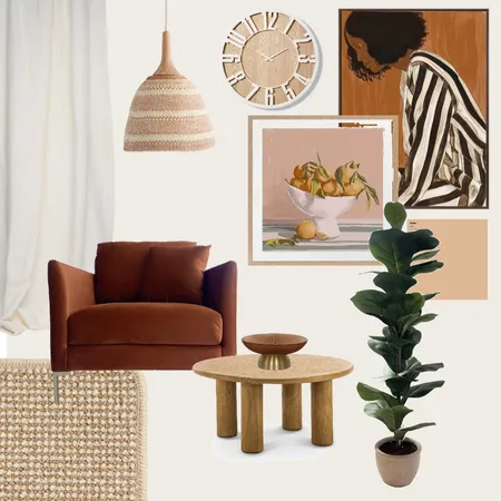Boho 1 Interior Design Mood Board by emgrealy on Style Sourcebook