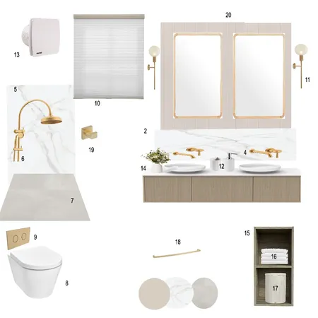 bathroom Interior Design Mood Board by galldavidovitch@gmail.com on Style Sourcebook
