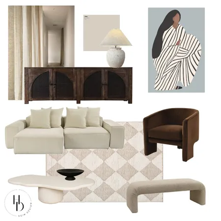 Chocolate tones Interior Design Mood Board by Heim Design on Style Sourcebook