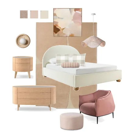 CONTEMPORARY BEDROOM STYLE Interior Design Mood Board by Komaha Interior Design on Style Sourcebook