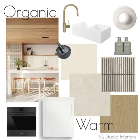 Organic Kitchen Interior Design Mood Board by BG Studio Interiors on Style Sourcebook