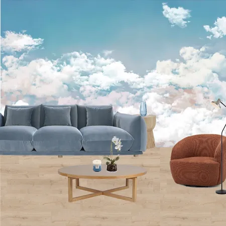 Into the Sky Living Interior Design Mood Board by ADesignAlice on Style Sourcebook