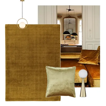 Monochrome - Resort Gold Interior Design Mood Board by Wild Yarn on Style Sourcebook
